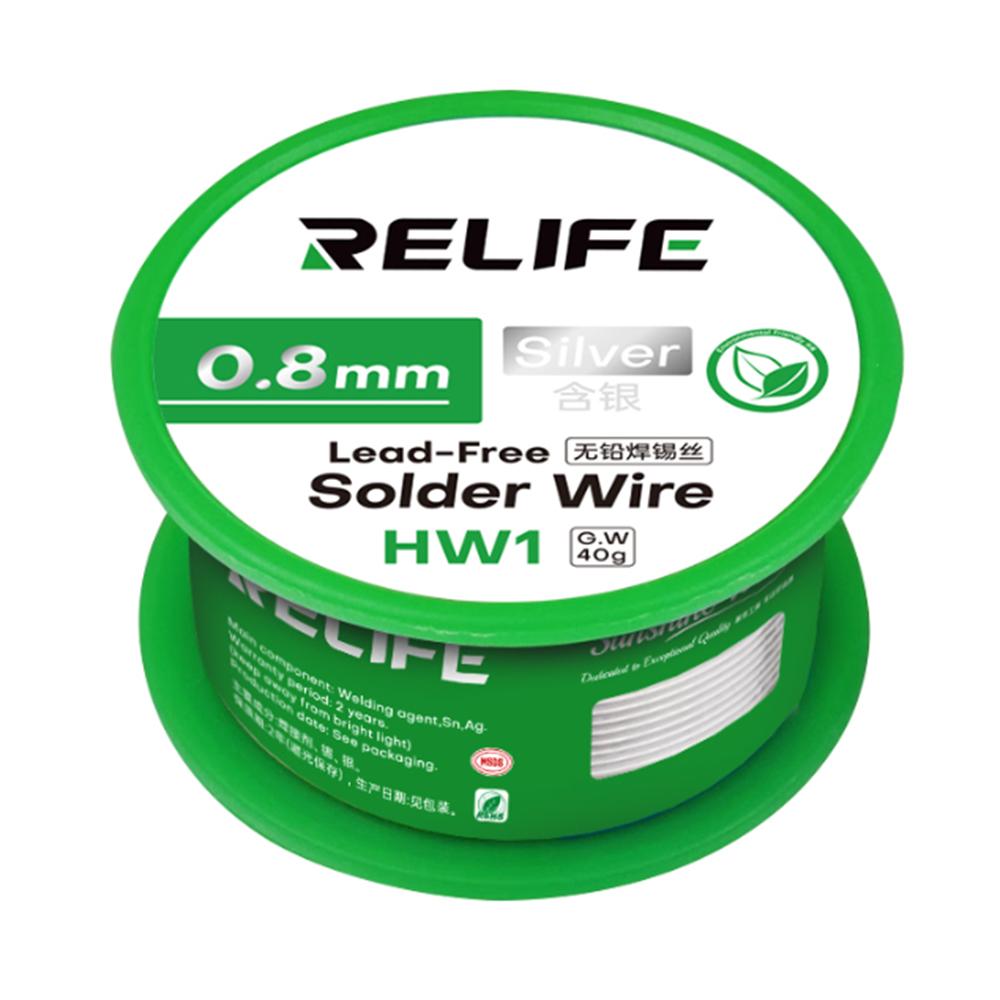 RELIFE HW1 40g Lead-Free Solder Wire 0.3mm Circuit Boards Tools for Mobile Phone Appliance
