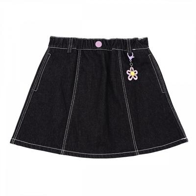 Black Denim Skirt T54kss010