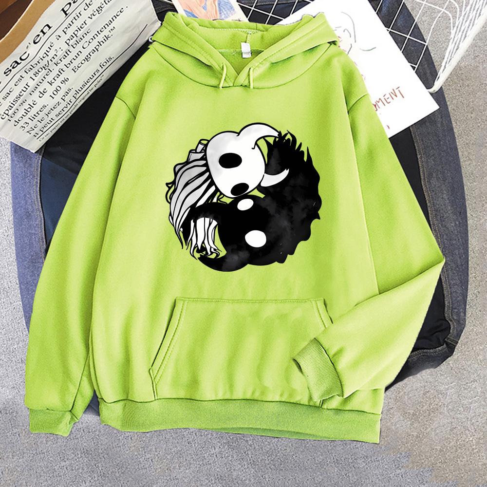 Hollow Knight Hot Game Character Print Hoodies High Street High Quality Sweatshirt Autumn Casual Pullovers Anime Clothes