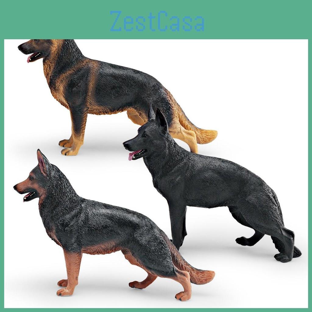 Shepherd German Dog Replication Pvc Model For Children Gift And Decor Home