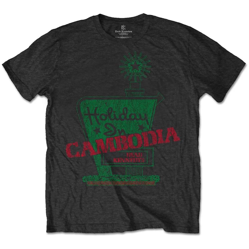 Dead Kennedys Holiday in Cambodia Grey Licensed Mens T-Shirt 2XL
