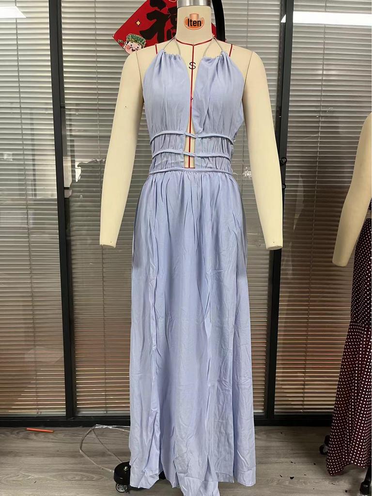 Elegante Vestito da Donna con Scollo Bardot e Cut-out