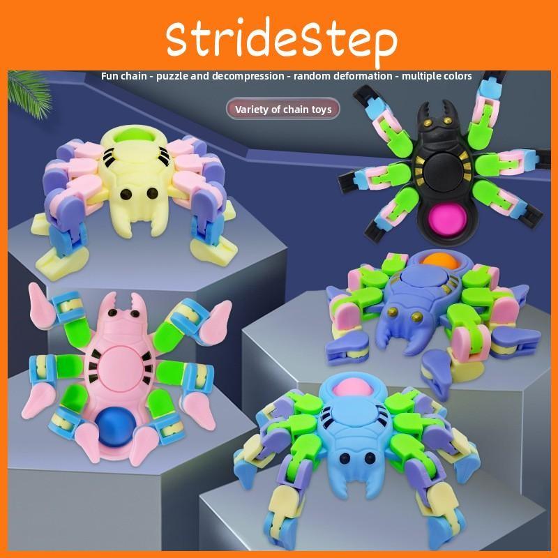 Kids Spider Plastic Spinner For Sensory Stimulation And Stress Management