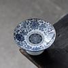 Chinese Blue and White Porcelain Fruit Plate Household Nut Biscuit Storage Plate Living Room Tabletop Sundries Storage Plate New