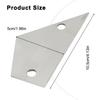 1pc Guitar Fret Rocker Level Tool Guitar Measuring Ruler Stainless Steel Luthier Tools Acoustic Electric Guitar
