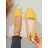 Scarpe casual da donna a punta, a punta piatta, con tacco basso, nuovo stile