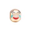 Kızlar için bilezikler kadın bileziği altın takılar bilezikler 10 adet emoji boncuk kalp emaye yüzler gi 2D1TUN
