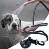 Dog Cleaning Strap with Suction Cup - Adjustable Bath Restraint for Dogs and Cats, Sturdy Black Shower Accessory