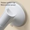 17.72in Shower Grab Bar Non Slip Suction Cup Shower Handle No Drilling Bathroom Security Bar for The Elderly Pregnant Women Children
