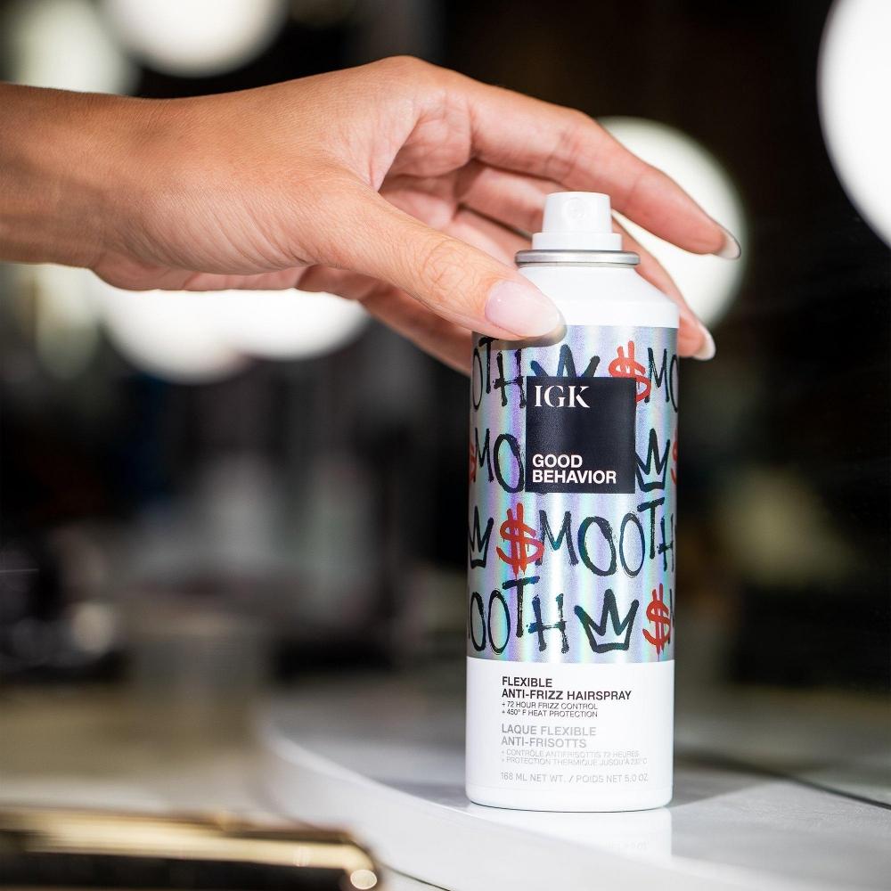 Igk Good Behavior Flexible Hairspray 5.0 Oz