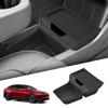 For Tesla Model Y Juniper Standard RWD 2026 2025 Center Console Lower Storage Box TPE Central Tray Organizer Accessories Tidying