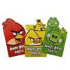 Invitations Anniversaire Angry Birds (x6)