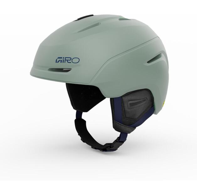 Шлем защитный Giro Neo Mips (MatteGlacierGreen) синий