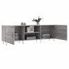 vidaXL TV-Schrank Grau Sonoma 150x30x50 cm Holzwerkstoff