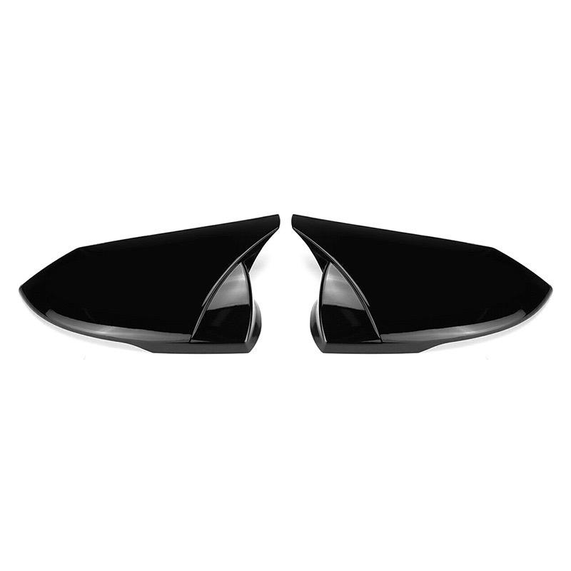 Car Rearview Side Mirror Cover For Hyundai Elantra 2021-2023 Wing Cap Exterior Sticker Door Back View Case Trim Carbon Fiber