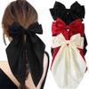 Eleganter Satin-Schleifen-Haarclip für Damen - Hochwertiges Kopfschmuck-Accessoire