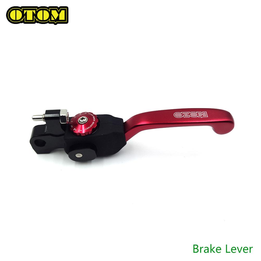 

OTOM Universal 22mm Clutch Lever Brake Pump CNC Hydraulic Master Cylinder Handle Accessory For HONDA KTM YAMAHA KAWASAKI SUZUKI T4-Brake-Red