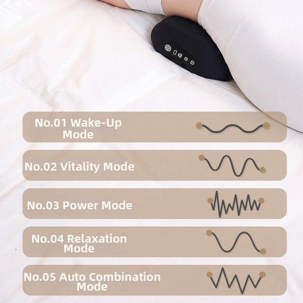 EMS Cervical Massage Pillow Hot Compress Lumbar Support Massage Office Use