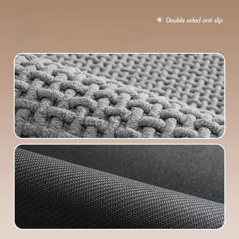 High Quality Chenille Woven Bath Mat Super Absorbent Quick Dry Non-Slip Bathroom Rug Soft Plush Shower Floor Mat