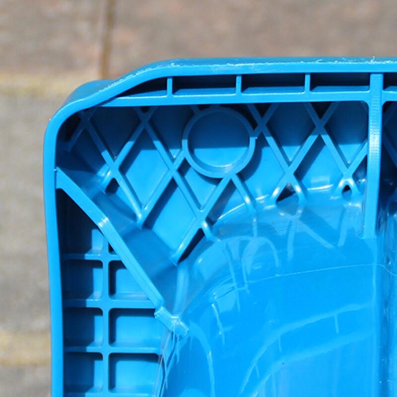 240L Commercial Plastic Recycling Waste Bin with Lid