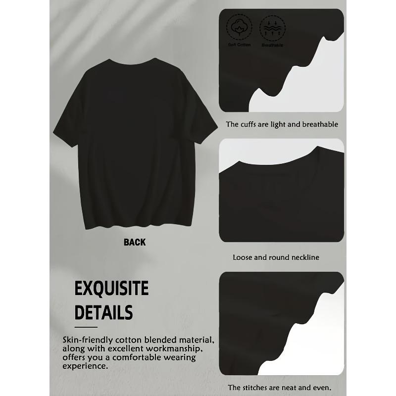 T-Shirt- Unique Humorous Design Suitable for Casual Wear, Perfect for Comedy Enthusiasts and Fashion Outfits, Blend T-Shirt European Size