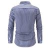 Spring and Autumn Men's Long Sleeved Button Up Shirt 3D Digital Printing for Casual Daily Entertainment and Fashion Design