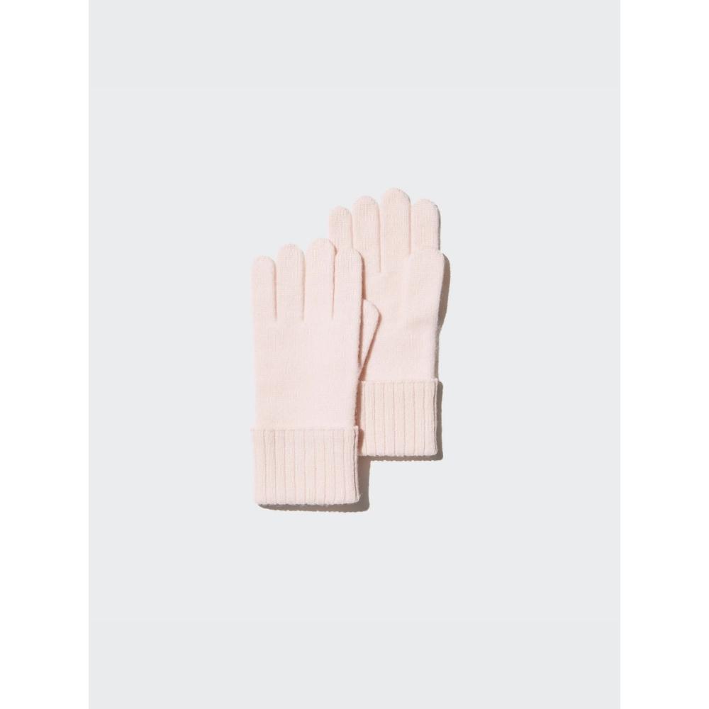 

Перчатки вязаные из японского кашемира Uniqlo 11 PINK/ONE SIZE