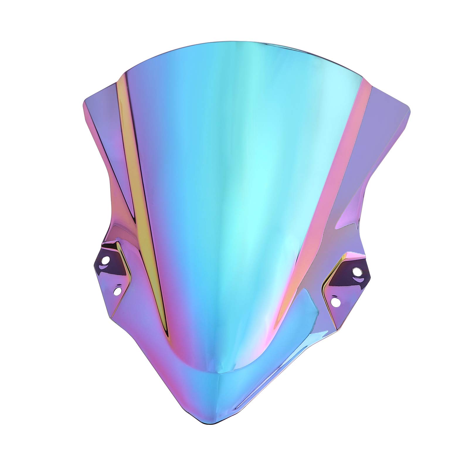 

Bruce Shark Windscreen Windshield Screen Protector for Kawasaki Ninja 400 Multicolor & (2018-2022) ABS,