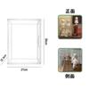 Clear Acrylic Figure Display Stackable Display Case with Magnetic Opens Perfect for and Small Easy 36cm x x 27cm Single Case, Doors, Front, Toys,