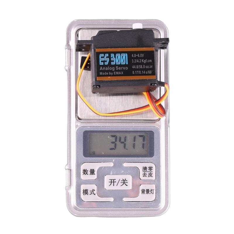 Precise Parabolic Drop with Servo Arm for ES3001 Model Analog Servo Lightweighted