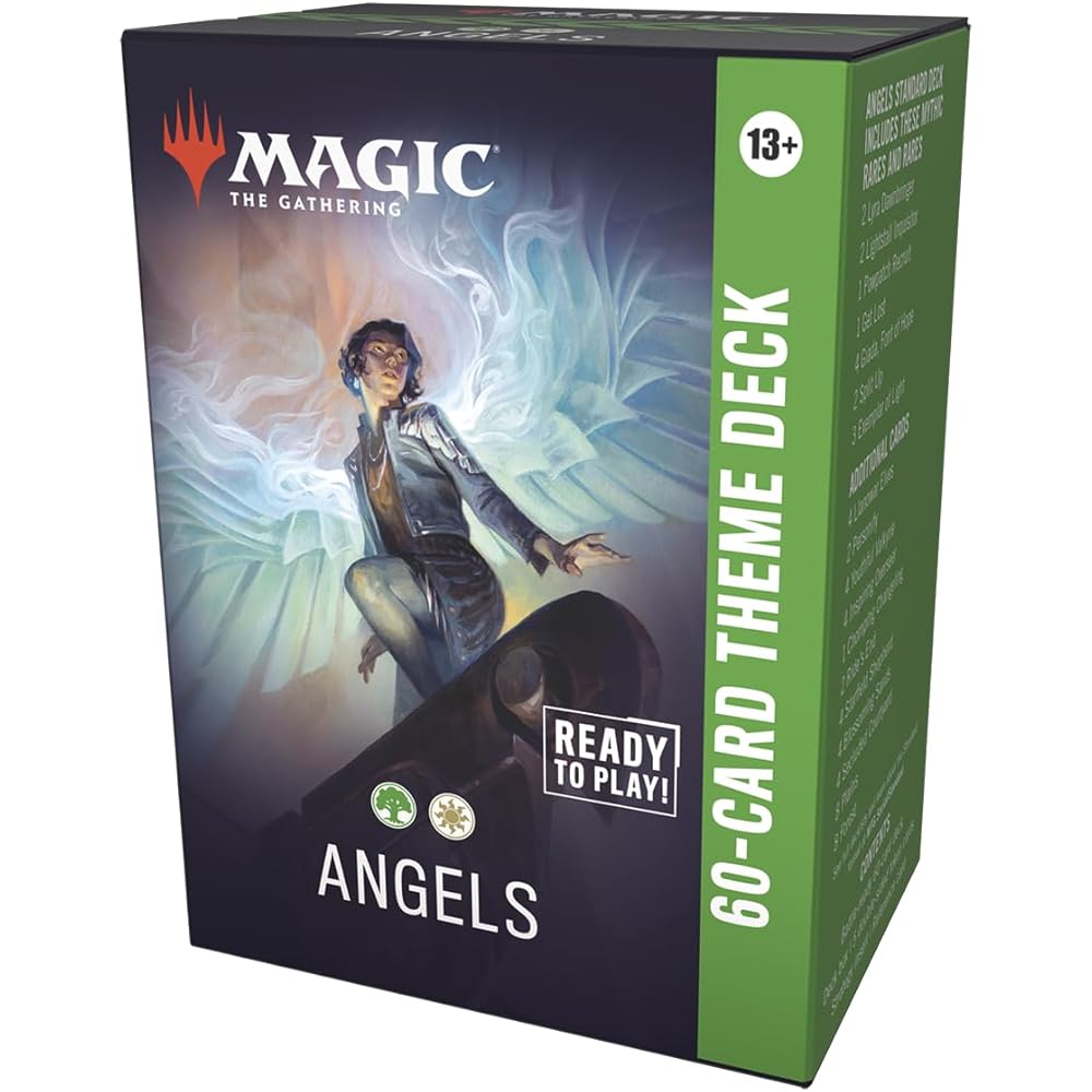 Magic: The Gathering Lorwyn Twilight Theme Deck Angel English Version MTG Trading Card Wizards of the Coast ECL D50790000