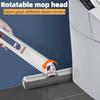 Mini Mopp Tragbarer Selbstauswringender Kleiner Mopp Handfrei Automatischer Reinigungsmopp Geeignet für Spüle, Badezimmer, Autoglas, Küche