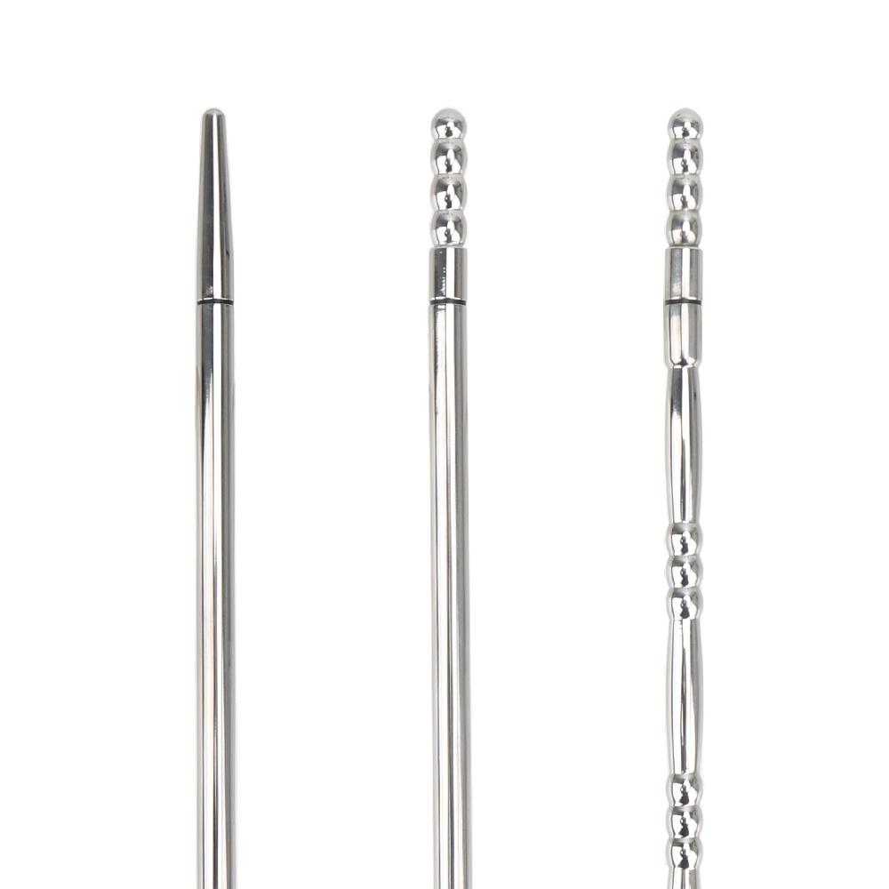 Stainless Steel Insertion Urethra Sound Dilator Electric Shock Urethral Catheter Penis Plug Sex Toys For Men