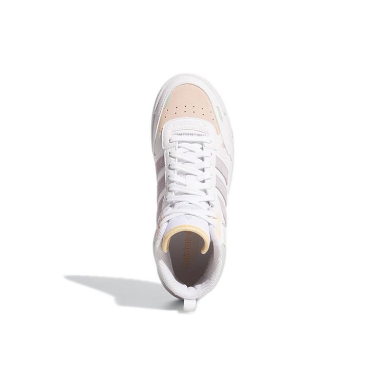 Adidas Originals Post Up Comfortable Non-Slip Durable Lightweight Mid-Top Skate Shoes Women Skate Shoes White H00223