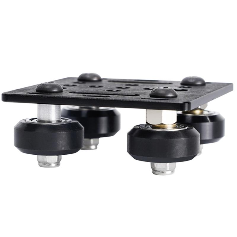 Durability V Wheel V Gantry Plate for Smooth Motion Enhances Stability in 3D Printer Framework Machinery Easy Installation