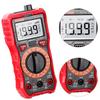 Multimeter Tester,4000 Counts Volt Meter Auto-Ranging Ohmmeter Digital 1.5v/9v/12v Battery Measure Voltage Current Resistance