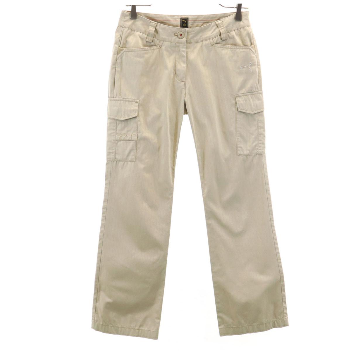 

PUMA Striped Pattern golf cargo pants M Gurege Women Used