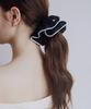 Valluat Bella Silky Scrunchie_Black