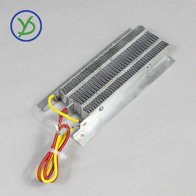 12V 400W PTC Ceramic Air Heater Conductive Type Constant Temperature Ceramic Aluminum 150B2 150*68*18mm