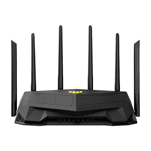[.co.jp Limited] ASUS WiFi TUF-AX6000 Router bezprzewodowy Najnowszy standard WiFi 6 4804+1148Mbps v6 Plus/OCN Virtual Connect Kompatybilny z Dual Band Gaming. Du