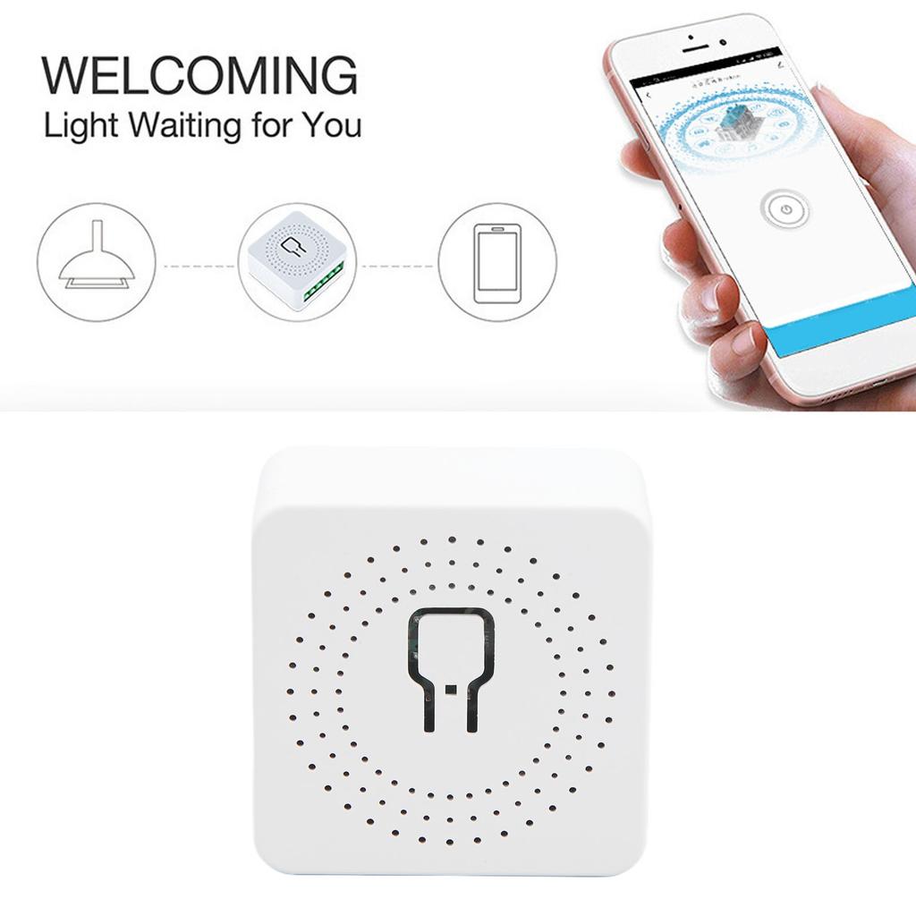 Mini Smart WiFi Switch DIY Home Wall Light Control Module 16A AC100?240V 5060HZ