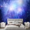 3d Galaxy Wallpapers Stars And Moon Mural Night Sky Wall Mural For Bedroom Living Room Home Decor