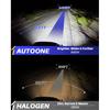 AUTOONE 9003 LED Bulbs Hi/Lo 6000K White 40000LM With Cooling Fan, H4/HB2 Halogen Replacement, IP68, Pack Of 2