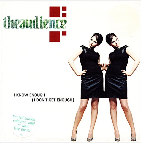 

7inch Record THEAUDIENCE - I Know Enough (I Don t Get Enough) AUD4 Elleffe 1998 UK Rock Used