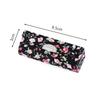 Lipstick Case Mini Mirror Lip Gloss Box Flower Designs Retro Embroidered Jewelry Holder Women Beauty Makeup Storage Fashion Gift