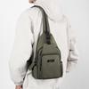 Men's Bag Multifunctional Chest Bag Travel Crossbody Bag Backpack