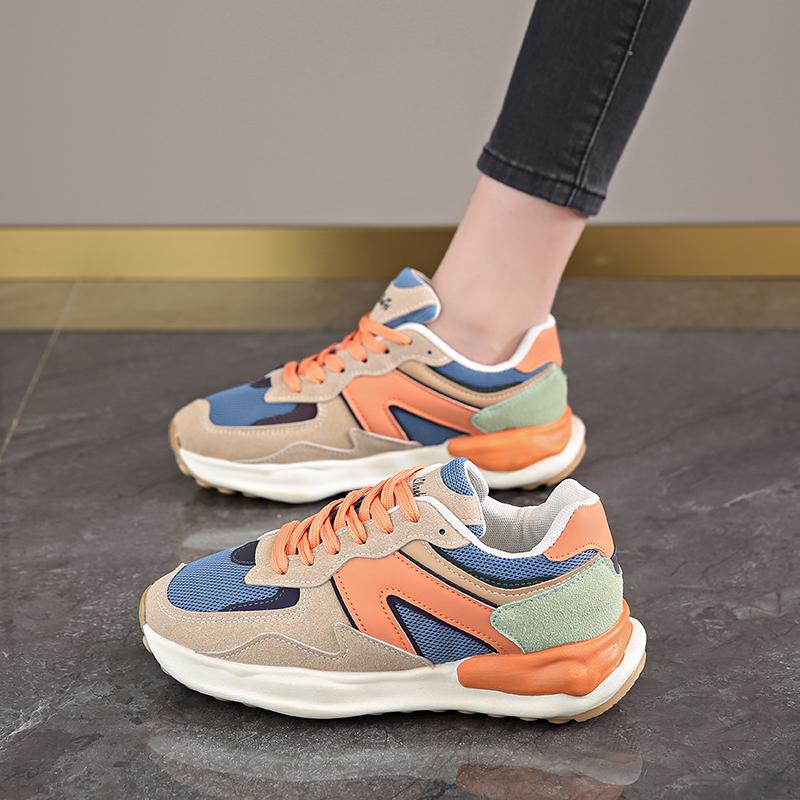 Fashion Women New Breathable Sneakers High end Sport Balance Fashion Shoes for Women Office Trend Luxury Sneakers Women Zapatos De Mujer