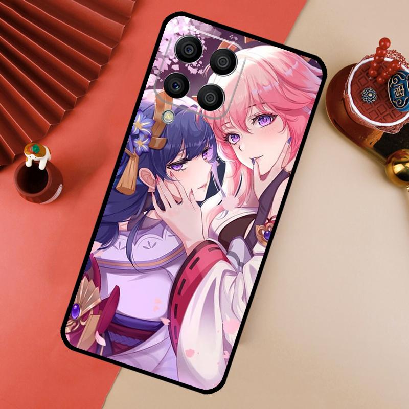 Yae Miko Genshin Impact For Samsung Galaxy M32 M16 M06 M12 M55 M15 M35 M14 M34 M54 M11 M21 M31 M13 M33 M53 M52 Case