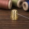 10pcs Metal Finger Protector Thimbles Hand Sewing Thimbles  Quilting Craft Supplies