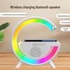 2025 Best-selling Bluetooth Speaker - Wireless Charger, Alarm Clock, and Ambient Light, with Multifunctional Smart Features.